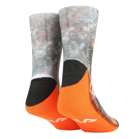 Fila Men's Socks Full Cushion Photo Crew 2 Pack (Orange Size 10-13) NWT - Picture 6 of 7
